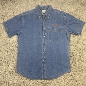 Vintage Lee Denim Collection - Ottawa Hills -Button Up Shirt Size Large 90s